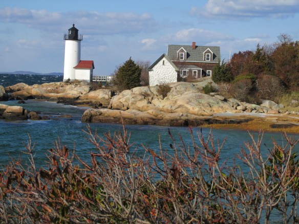 This lighthouse is a 5-minute walk from the Cousins' house.