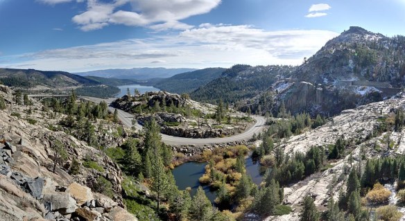 Donner Pass--where's the snow?? (Courtesy wikimedia)