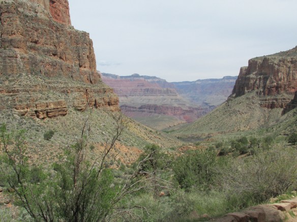 That little line disappearing into the distance? Panorama Point Trail.