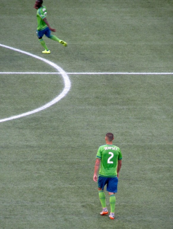 Ironically, none of Seattle's three goals were scored by this man. 