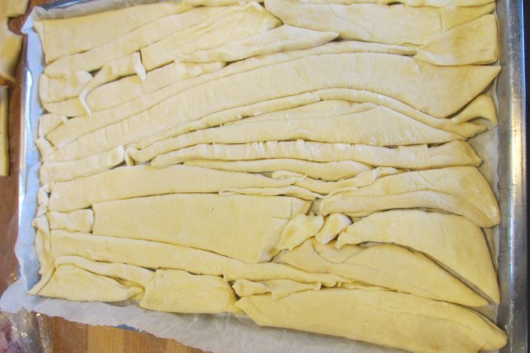 Dough scraps...or unrealized edible glory?