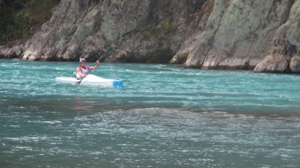 In all the sweat and excitement, easy to forget the gorgeous scenery...