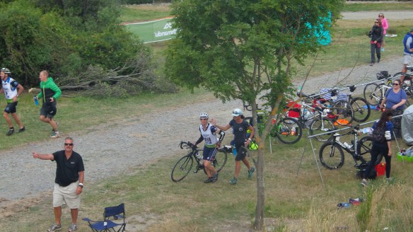 Not quite halfway through the race at this point...a mere 7 hours!