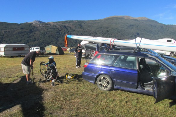 Granted, the logistics are tricky! Multisport athletes need lots of friends.